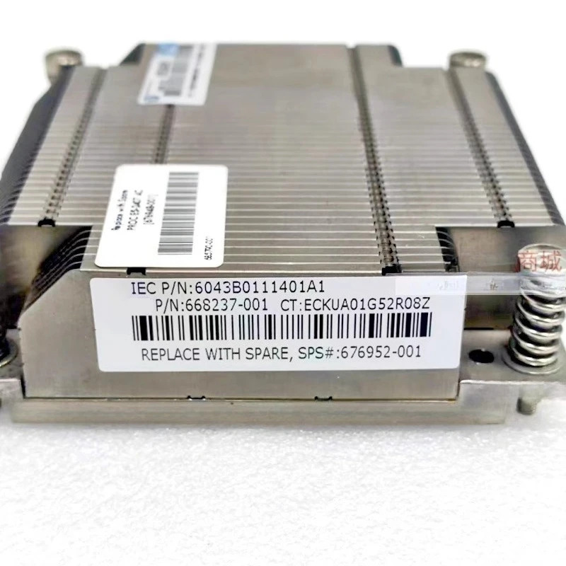 hp호환 DL360E Gen8 G8 서버 CPU 방열판 676952-001 668237-001 리퍼