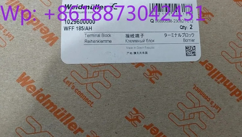 오리지널 Weidmller 스터드 터미널 WFF 185/AH 1029600000 1PCS