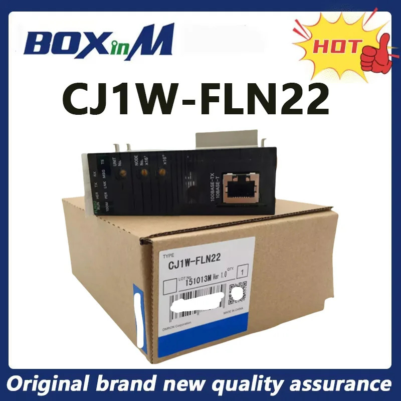 원본 CJ1W-FLN22 PLC 이더넷 통신 모듈 네트워크