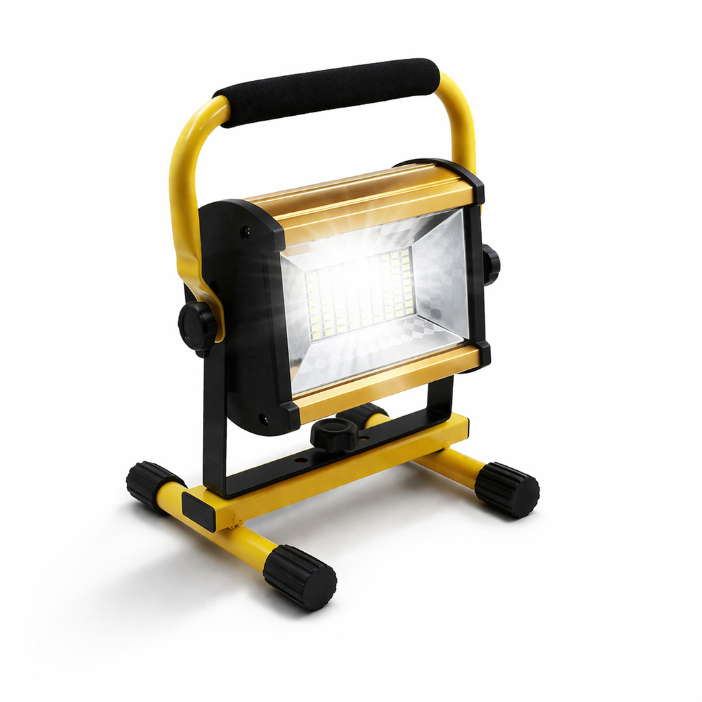 100W LED충전식투광기 핸디형 충전 작업등 캠핑등 낚시 랜턴 cp150 - 상세 이미지 2
