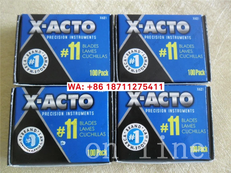 2000개 에어르파 블랙 X-ACTO 취미날 PCB블랙 정밀 날