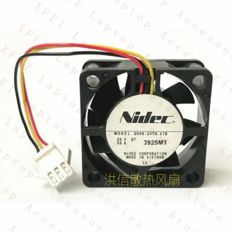 C 4015 D04R-24TH 47B DC24V 0.08A 4CM 3선 인버터 냉각팬