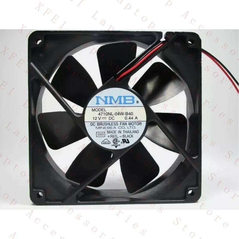 C 4710NL-04W-B40 더블 볼 대용량 팬12V 0.44A 2선 120x120x25mm j8
