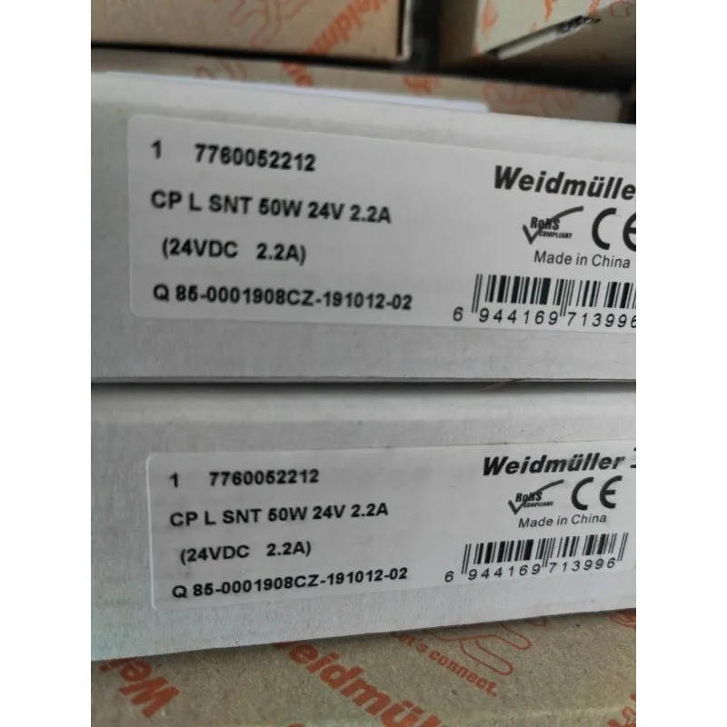 오리지널 Weidmller 플랫 패널 전원공급장치 CP L SNT 50W 24V 2.2A 7760052212 2PCS