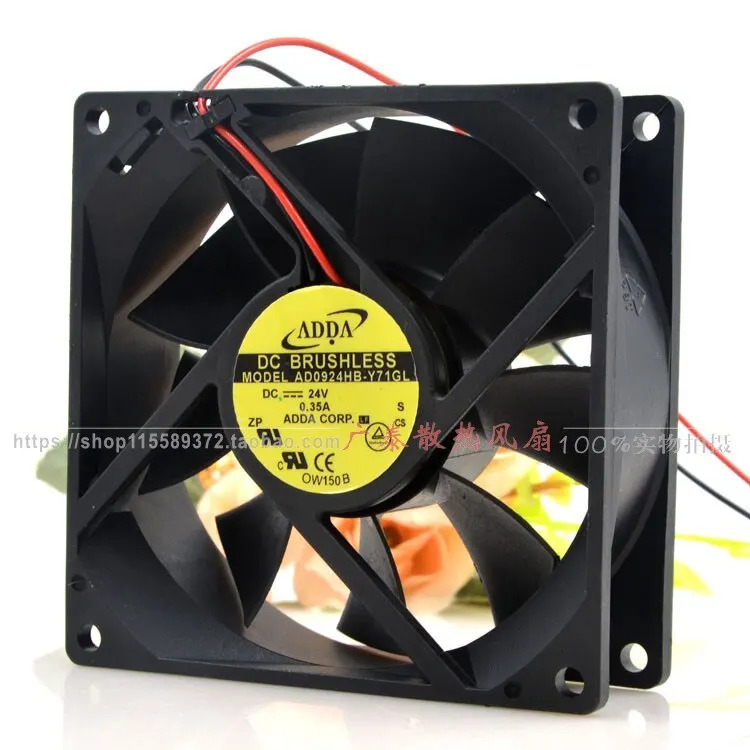 ADDA AD0924HB-Y71GL 24V 0.35A 9CM 9032 에어 속도 인버터 팬