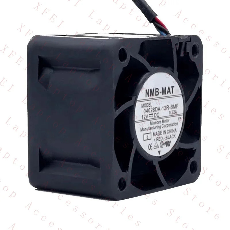 C 04028DA-12R-BMF 4028 12VDC 0.52A 4CM 냉각팬