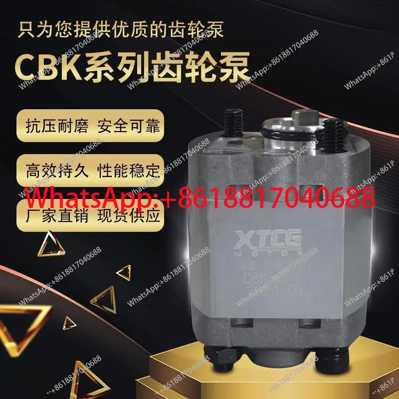 CBK 기어 펌프 소형 고압 오일 CBK-1/1.6/2.1/3 2/4.2 x 4.8 리프트