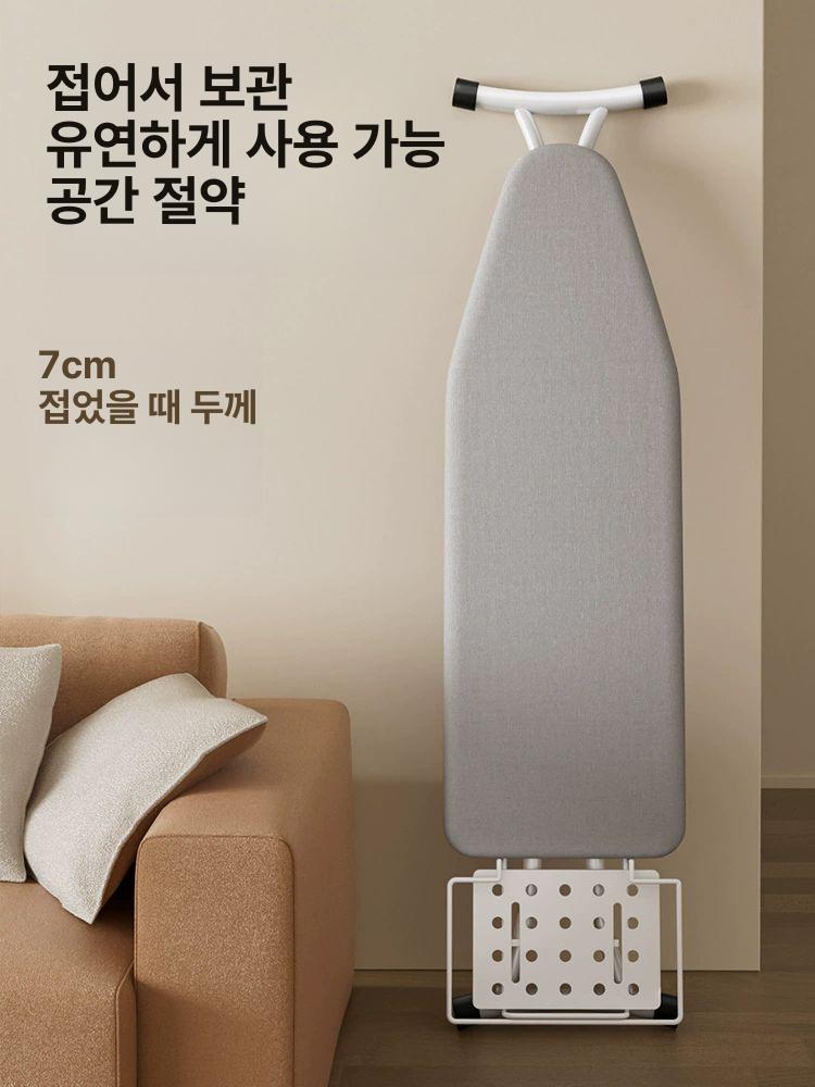 다리미판 특대형 접이식 스탠드 업소용 테이블 스팀 가정용 원목 핸드 세트 보드 입식 - 상세 이미지 3