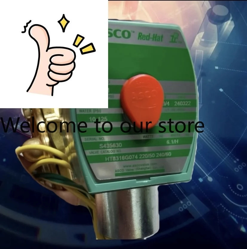 ASCO 아메리칸 솔레노이드 밸브 HT8316G074 -HT8316G064 220V 50HZ 오리지널