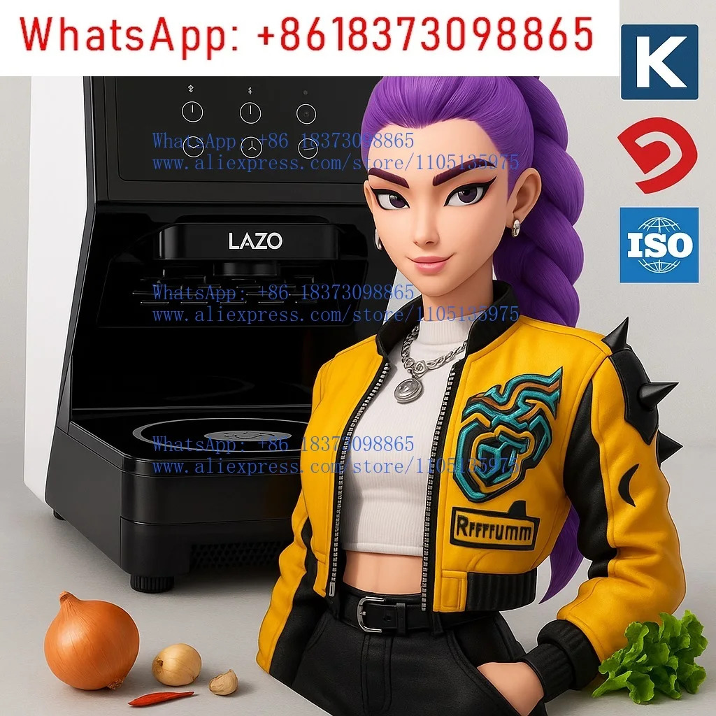 LAZO 3C 인증 즉석 라면 기계 자동 국수 조리기 기