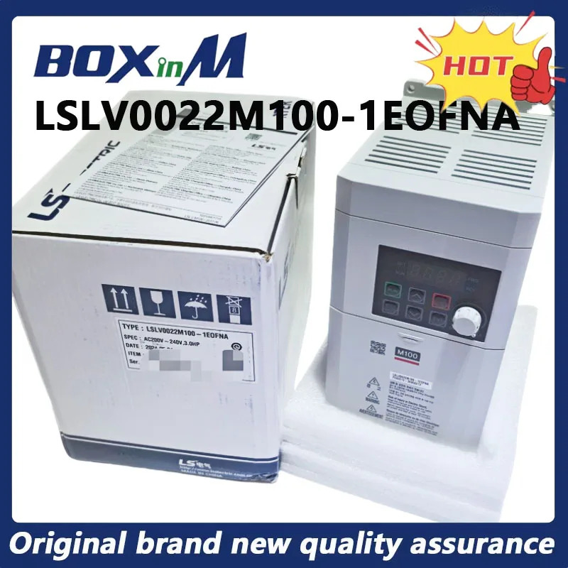 오리지널 LS LSLV0022M100-1EOFNA 2.2KW AC220V 인버터