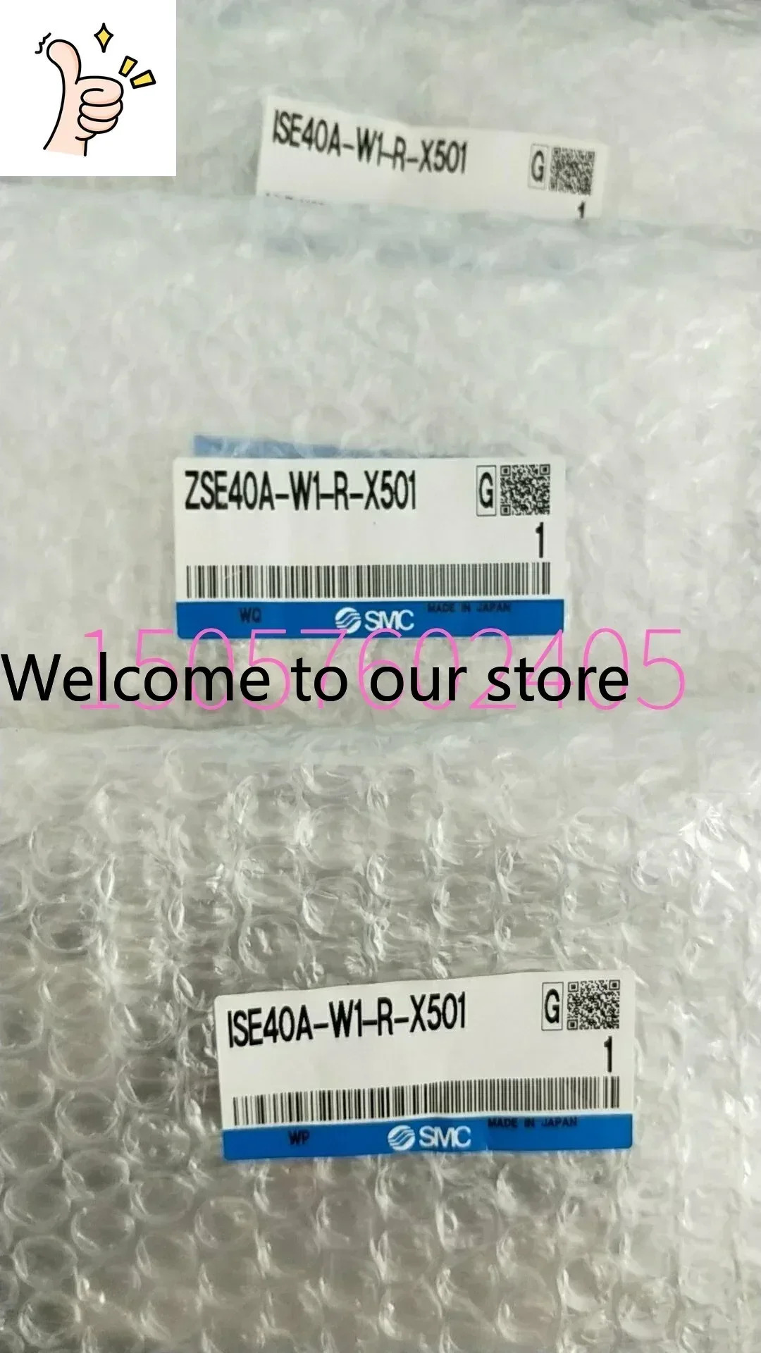 2025.4SMC 압력 스위치 ZSE40A-W1-R-X501 .