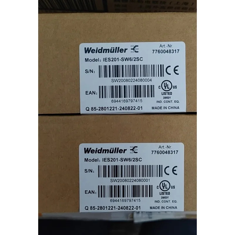 Weidmller 산업이더넷 스위치 IES201 SW6/2SC 7760048317