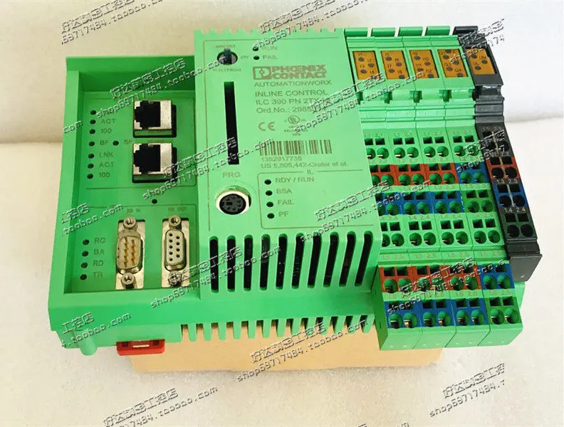 오리지널 피닉스 2985314 컨트롤러 - ILC 390 PN 2TX-IB