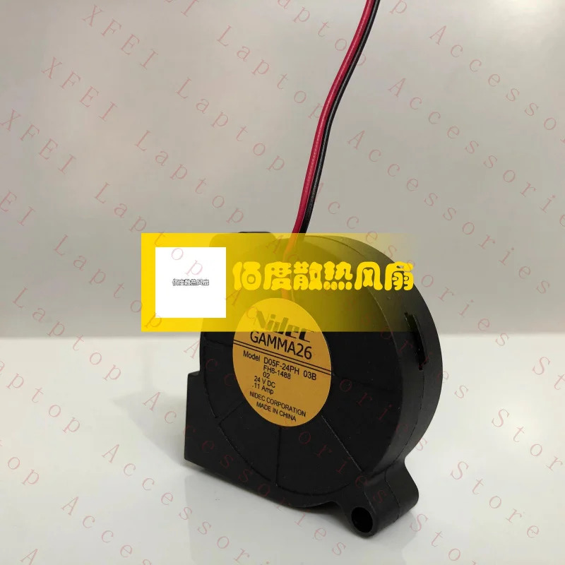C GAMMA26 D05F-24PH 03B 5015 24V 0.11A 터보 쿨링 팬