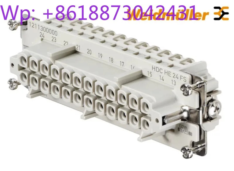 Weidmller 오리지널 헤비듀티 HDC HE 24 FS 1211300000 2개