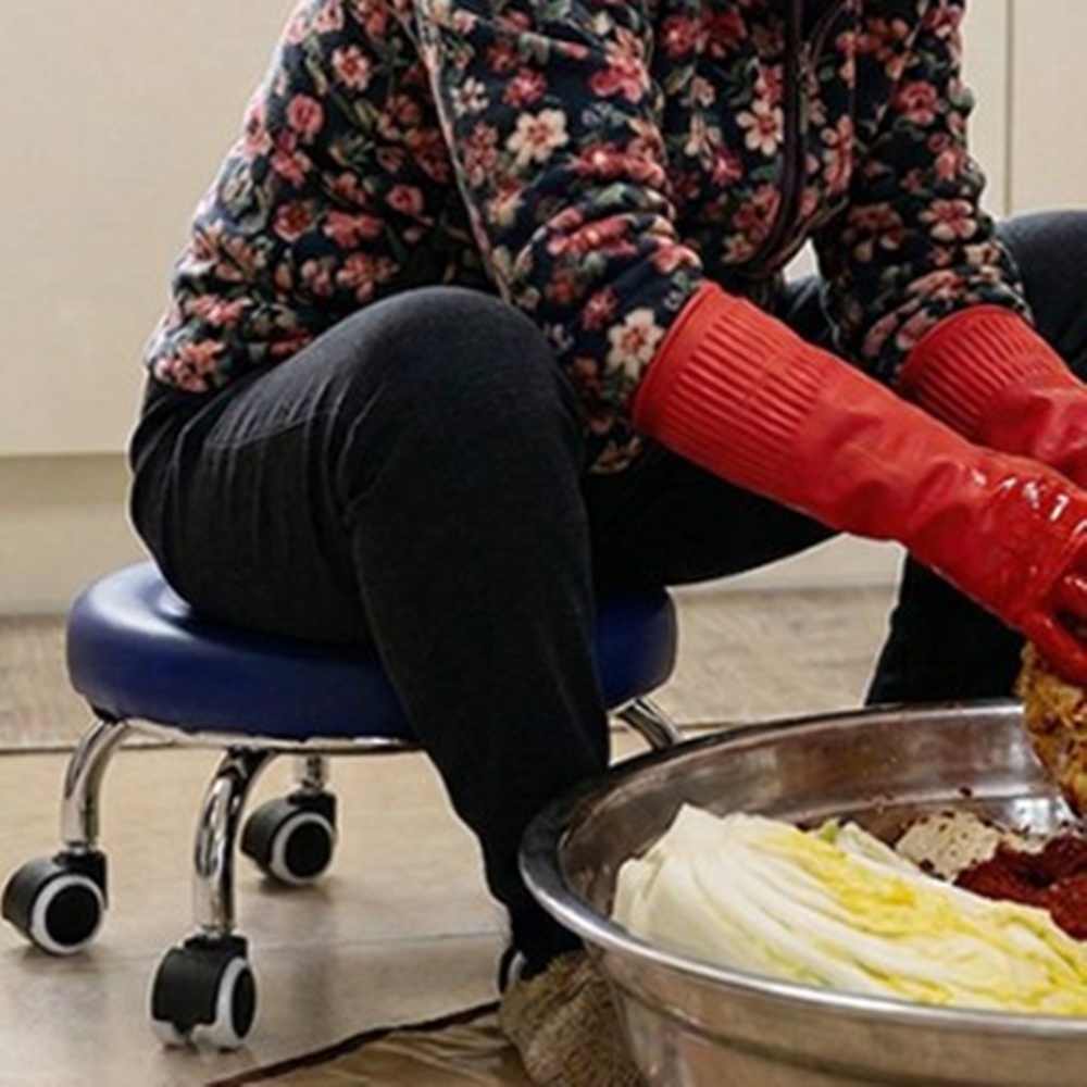 앉은뱅이의자 바퀴달린 이동식 작업용 원형 스툴 의자 박대표마켓 - 상세 이미지 5
