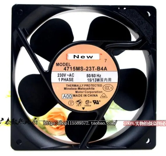 NMB-MAT 4715MS-23T-B4A A00 AC 230V 15/13W mm 서버 냉각팬