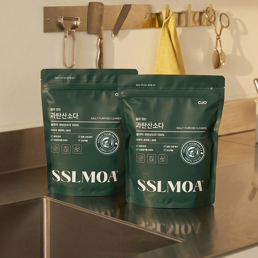 크리오 쓸모아 천연 과탄산소다 100% 3kg 대용량 표백제 - 상세 이미지 2