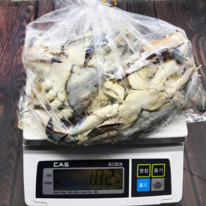 자연가득 프리미엄 인천 연안 알배기 활 대암게 1kg 2-4미 이미지 6