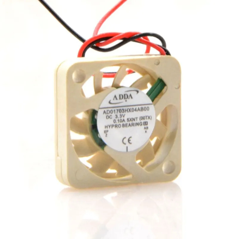 Adda AD01703HX04AB00 1704 3.3V 0.10a 1.7cm 미니 냉각팬