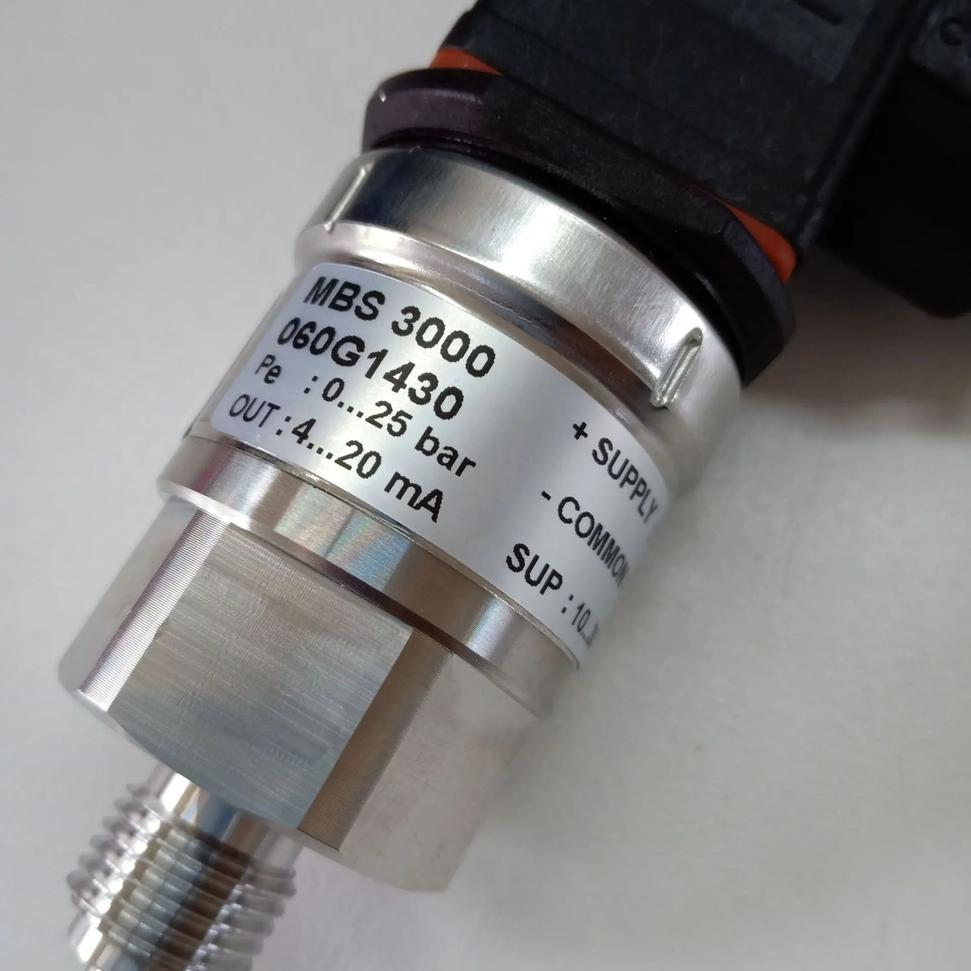 포장 MBS3000 060G1430 0-25BAR 4-20MA 압력 트랜스미터