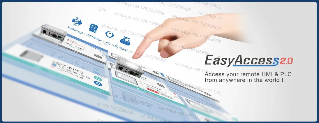 EASYACCESS 2.0 인증 카드 활성화 코드 원격 모니터링 제어Weintek HMI /글로벌 서버