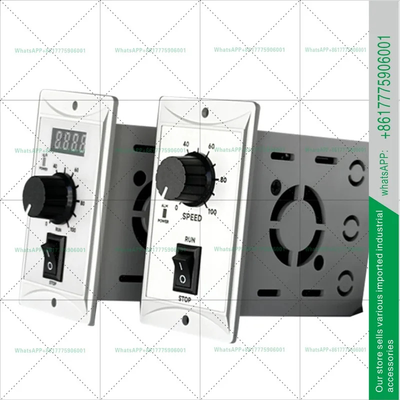 25W-400W 디지털 디스플레이 컨트롤러 정방향 역방향 조절기 드라이버 220VEHD200B