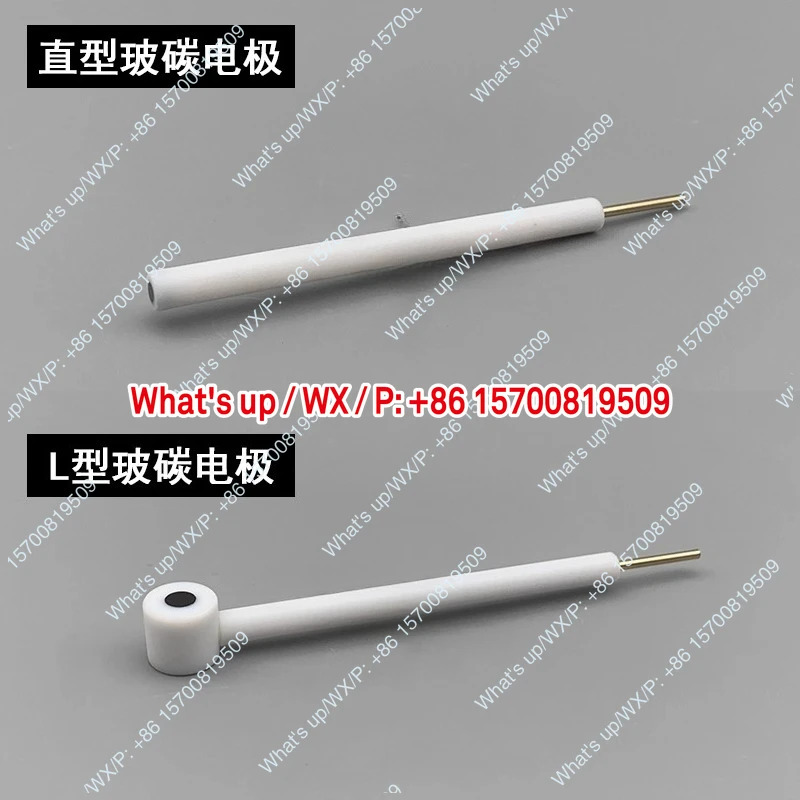 일본유리 탄소 전극 GC 직선/L PTFE 막대 액세서리