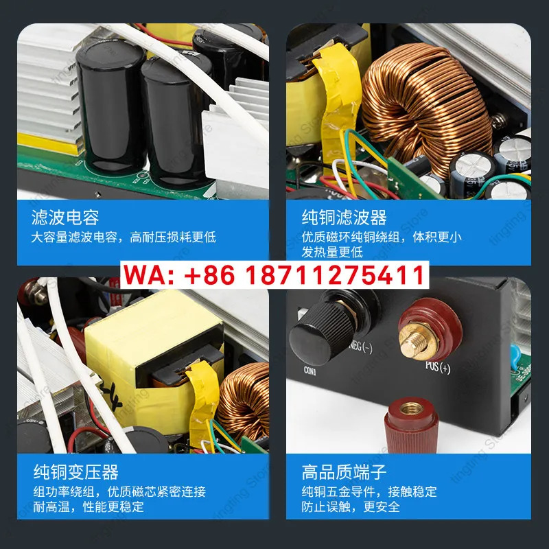 고출력 스위치 전원공급장치 220rpm 24V DC 500W2500W1000W3000W12/36/변압기