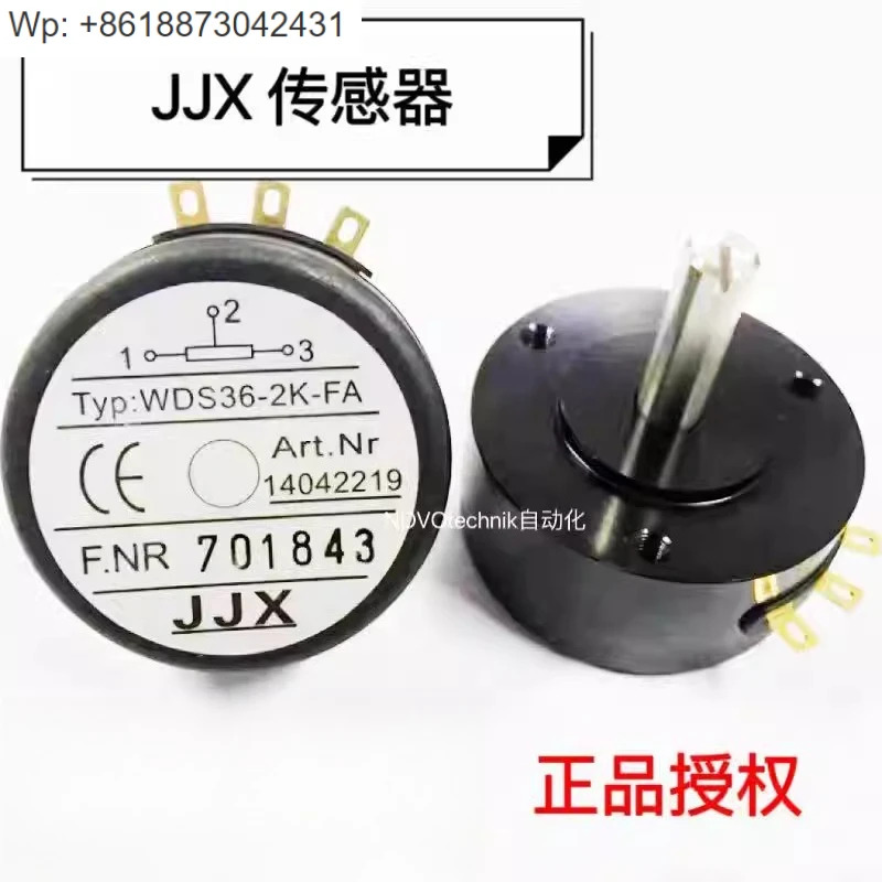 JJX 전위차계 각도 센서 WDS36-2K-FA WDS36-1K 5K WDS36S-1K5K 1PCS