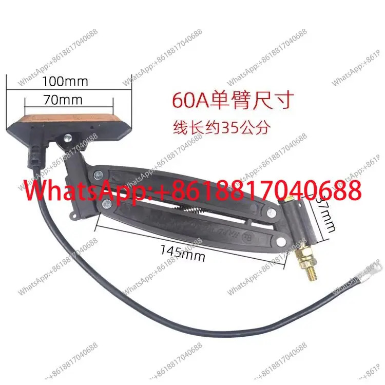 3PN/4PN 콜렉터 프레임 30A/60AH304/H403 더블 암 슬라이딩 접촉선