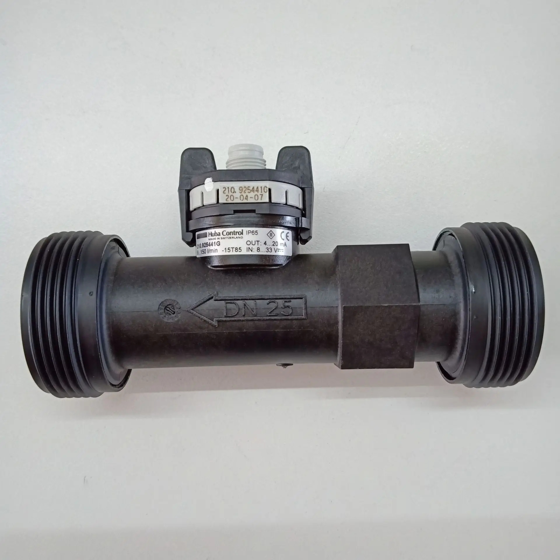 Ziyuan Swiss HUBA 유량계 210.925441G 0.9-150 L/MIN 풀 시리즈