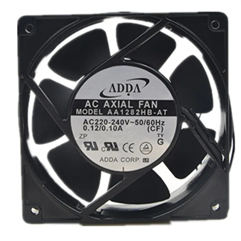 JFG For ADDA AA1282HB-AT AC 220V-240V 50/60Hz 0.12/0.10A 27.6/20.7W 2700/3100RPM 12cm 12038 mm 냉각팬