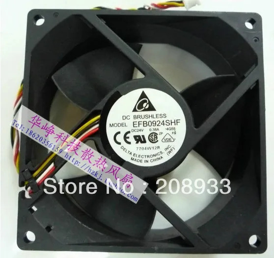 델타 인버터 서버 EFB0924SHF 24V 0.38A 9032 9CM 팬