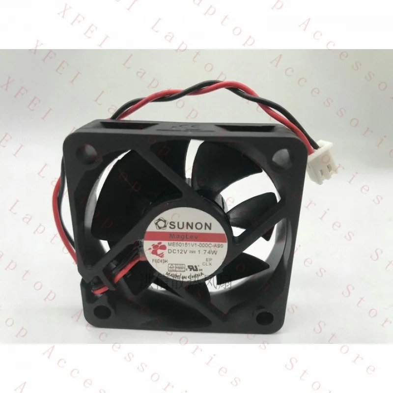 C SUNON 팬ME50151V1-000C-A99 DC12V 1.74W 5015 5cm 2선 냉각팬
