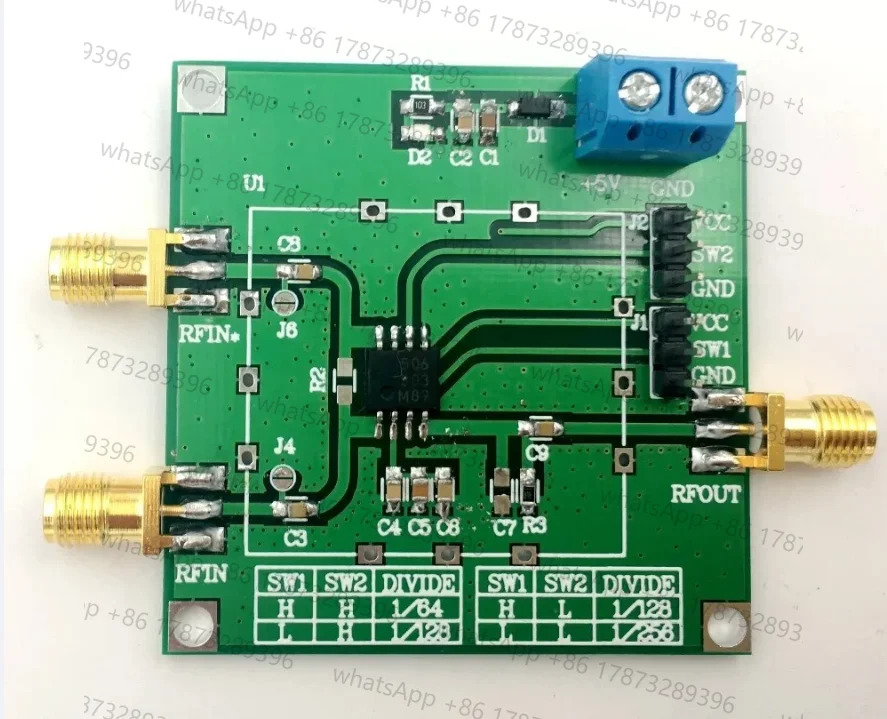 MB506 2.4GHz 고주파 프리스케일러 64 128 256 디바이더