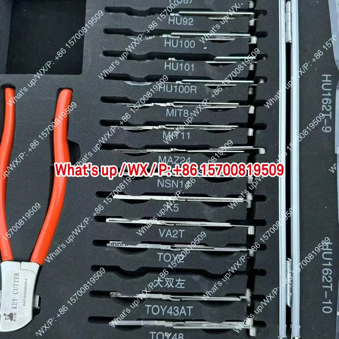 2025년형 친황다오 리32피스 세트 투인원 도구 숨겨진 문 손잡이특수 알루미늄 피팅