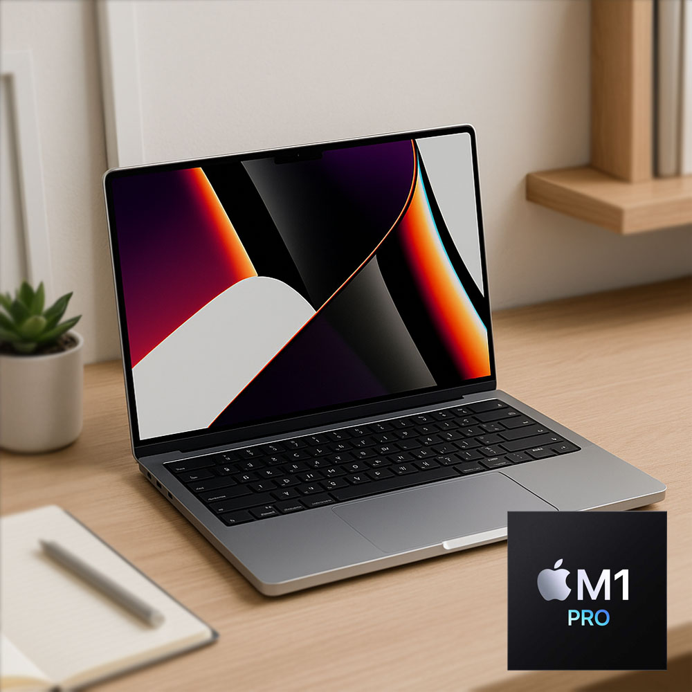 애플 맥북프로14 M1 Pro 탑재 램 16G SSD 512G 스페이스그레이 A2442 - 상품 이미지