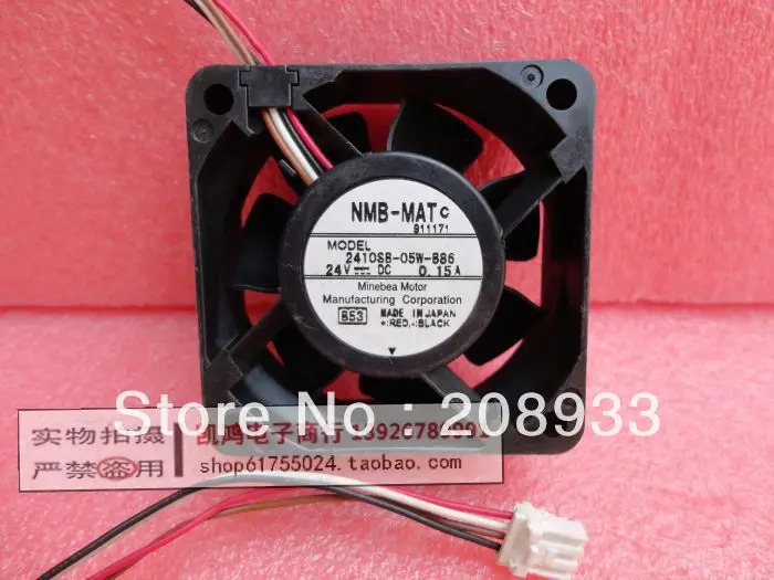 NMB-MAT 2410SB-05W-B86 24V 0.15A 4레2볼 드라이브 서버팬