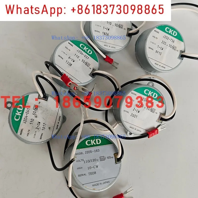 신형 일본 CKD 소형 모터 J202-448 J202-907-932-908-870-444-932