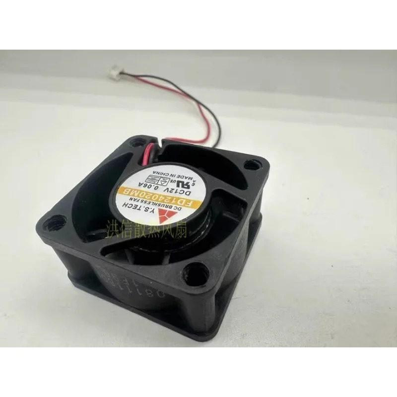 C Y.S.TECH 팬FD124020MB 팬 DC12V 0.06A 2선 4020 4cm