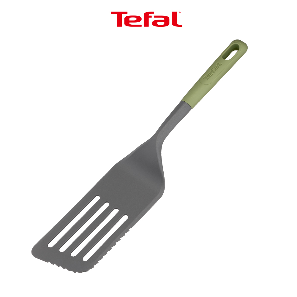 테팔 키친웨어 에센셜 2 in 1 긴뒤집개, 그린 - 상품 이미지