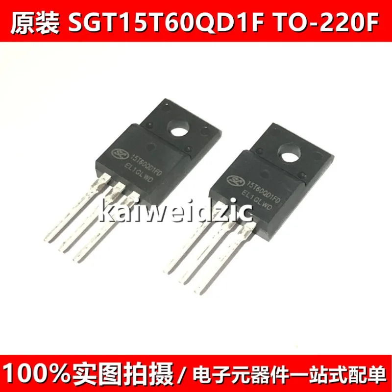 15T60QD TO-220F S15T60QD1F 15T60QD1FD IGBT 트랜지스터 인버터 10PCS