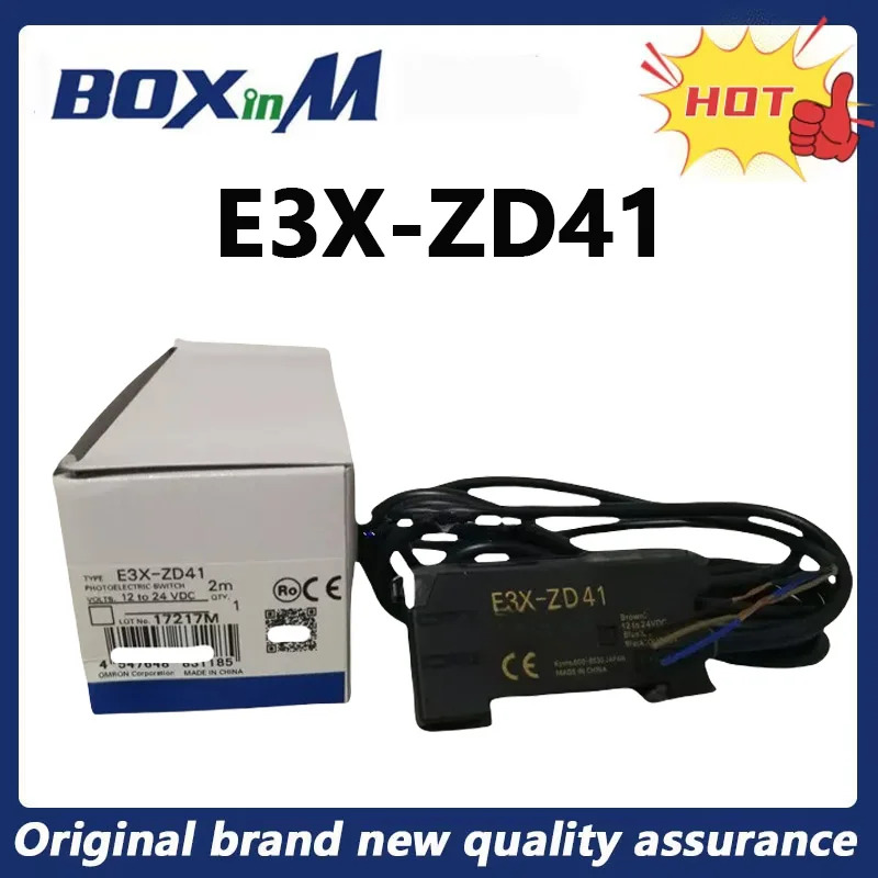 오리지널 E3X-ZD41 광섬유센서 증폭기