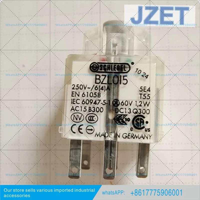 고압 접촉 스위치 모듈 BZLOI5 셀프 리셋 T55 램프 홀더