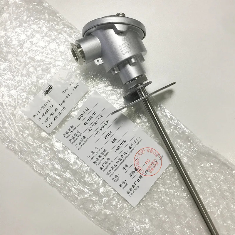 JUMO 온도 센서 90 2120/10 TN48481429 -50-400  삽입 깊이 310MM PT100