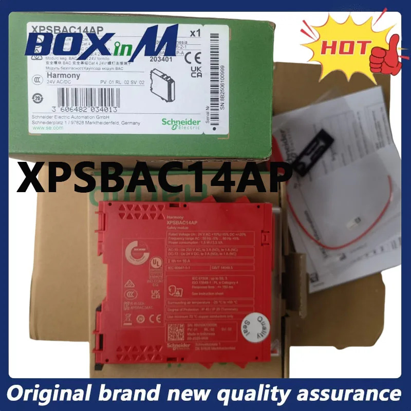 오리지널 Schneider XPSBAC14AP 안전 릴레이 모듈 컨트롤러