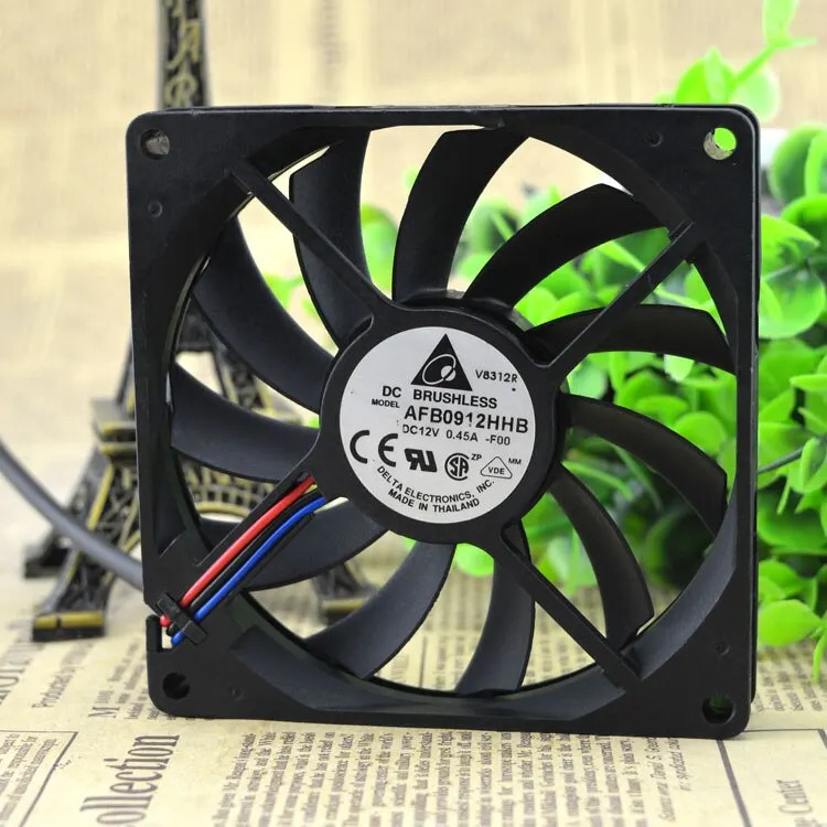 델타 9015 9cm DC12V 0.45A -F00 AFB0912HHB 냉각팬