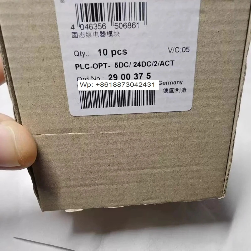 솔리드 스테이트 릴레이 모듈 PLC-OPT-5DC/24DC/2/ACT 납품 2900375 1PCS